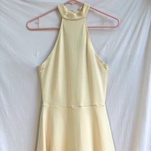 American Apparel Mockneck Skater Dress